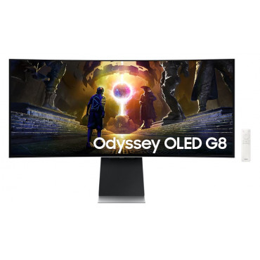 Samsung LS34DG850SUXDU 34" OLED Odyssey Monitor 3440x1440/21:9/250cd/m2/0.03ms HDMI, DP, USB | Samsung