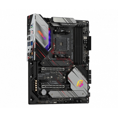 ASRock | B550 PG Velocita | Processor family AMD | Processor socket AM4 | DDR4 DIMM | Memory slots 4 | Supported hard disk drive