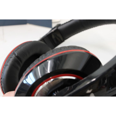 SALE OUT. Gembird MHS-U-001 USB headphones, glossy black | Gembird MHS-U-001 USB headphones | Built-in microphone | USB Type-A |