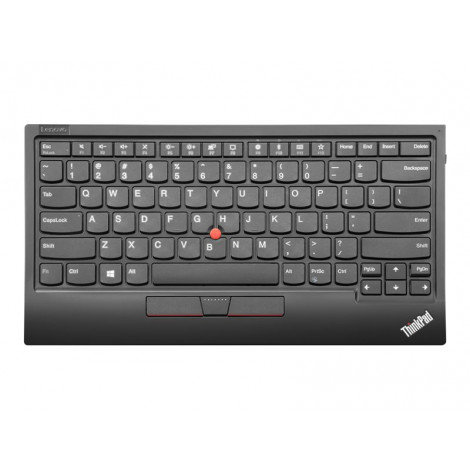 Lenovo ThinkPad TrackPoint Keyboard II | 4Y40X49493 | Keyboard | 2.4 GHz, Bluetooth | EN | Pure Black | Scissor switch | Wireles