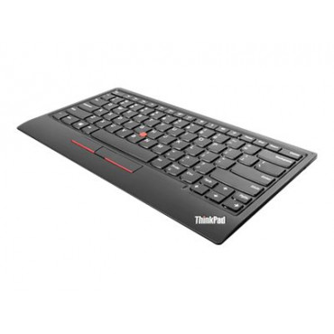 Lenovo ThinkPad TrackPoint Keyboard II | 4Y40X49493 | Keyboard | 2.4 GHz, Bluetooth | EN | Pure Black | Scissor switch | Wireles