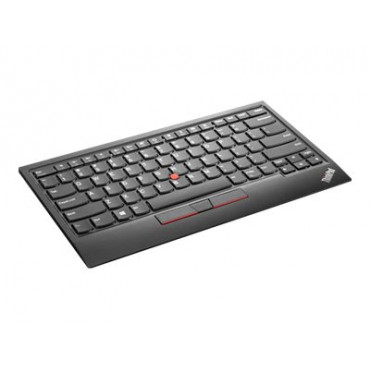 Lenovo ThinkPad TrackPoint Keyboard II | 4Y40X49493 | Keyboard | 2.4 GHz, Bluetooth | EN | Pure Black | Scissor switch | Wireles