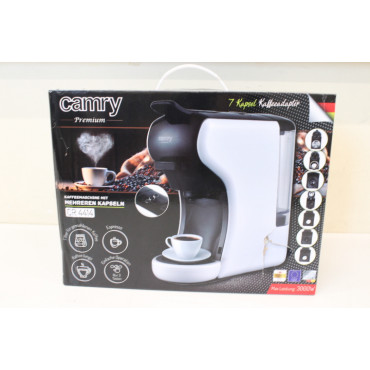 SALE OUT. Camry CR 4414 Multi-capsule Espresso machine, White/Black | Camry | Multi-capsule Espresso machine | CR 4414 | Pump pr