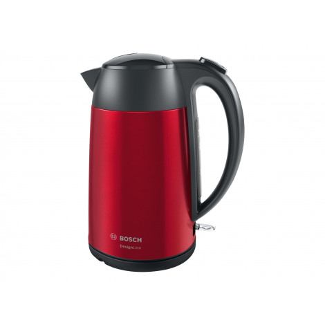 Bosch | Kettle | DesignLine TWK3P424 | Electric | 2400 W | 1.7 L | Stainless steel | 360 rotational base | Red