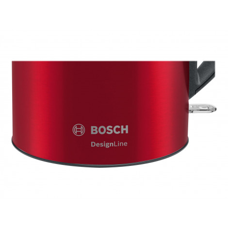 Bosch | Kettle | DesignLine TWK3P424 | Electric | 2400 W | 1.7 L | Stainless steel | 360 rotational base | Red