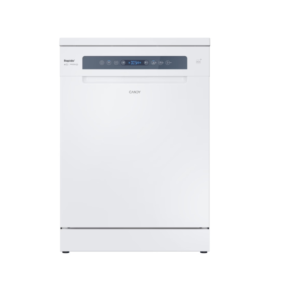 Candy Dishwasher | CF 5C4F0PW | Free standing | Width 59.7 cm | Number of place settings 15 | Number of programs 8 | Energy effi