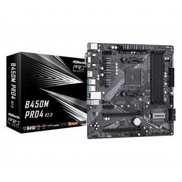 Płyta główna ASRock B450M...