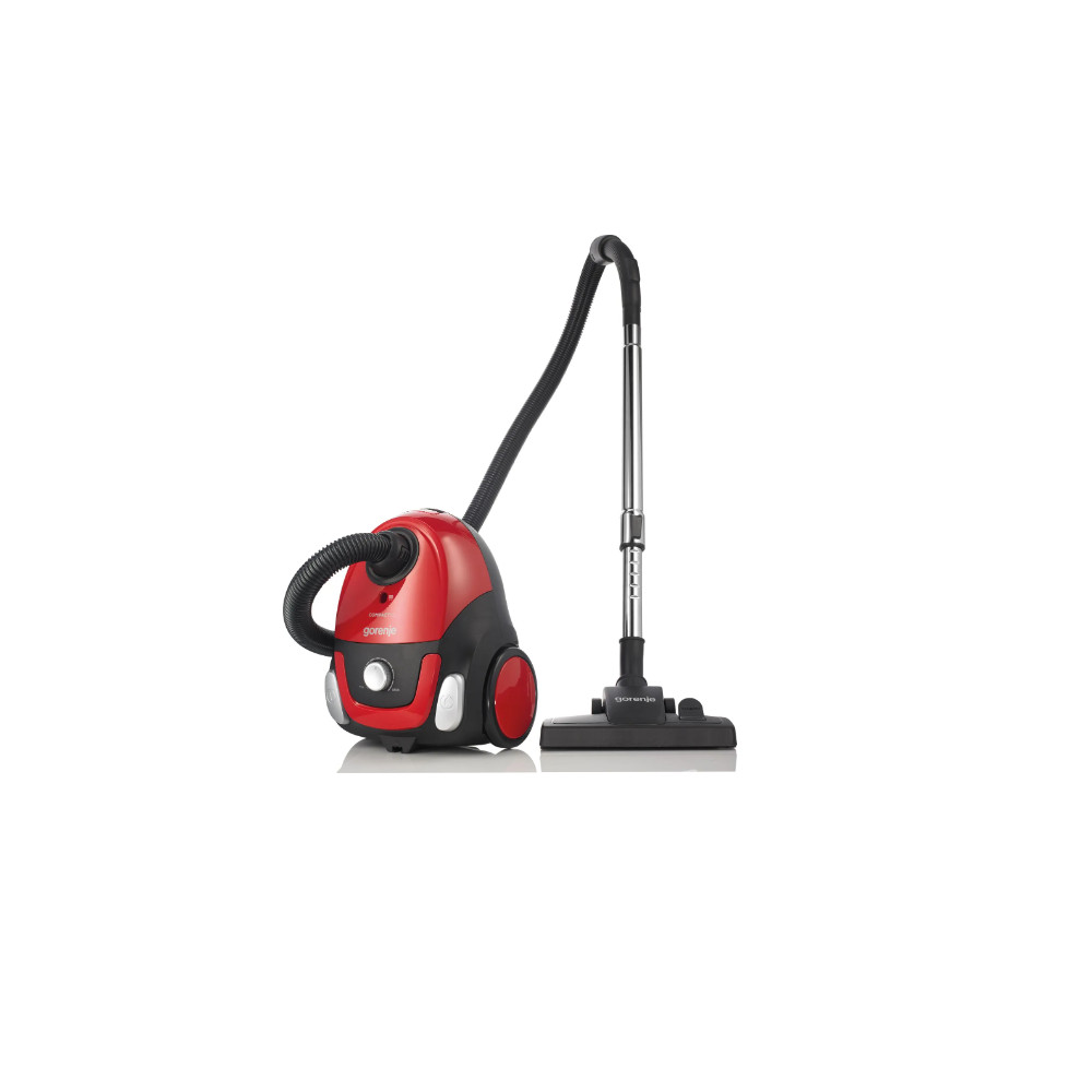 Gorenje | Vacuum cleaner | VCEB11CXRII | Bagged | Power 800 W | Dust capacity 2 L | Red