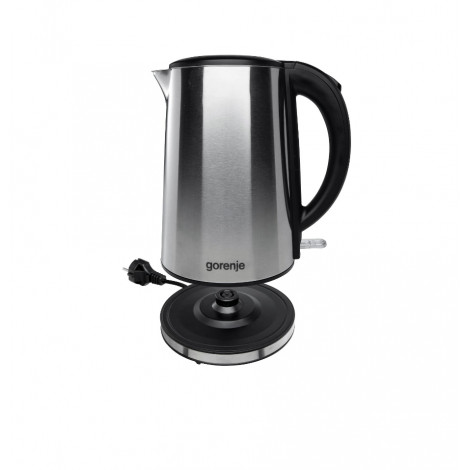 Gorenje | Kettle | K15DWS | Electric | 2200 W | 1.5 L | Stainless steel | 360 rotational base | Stainless Steel