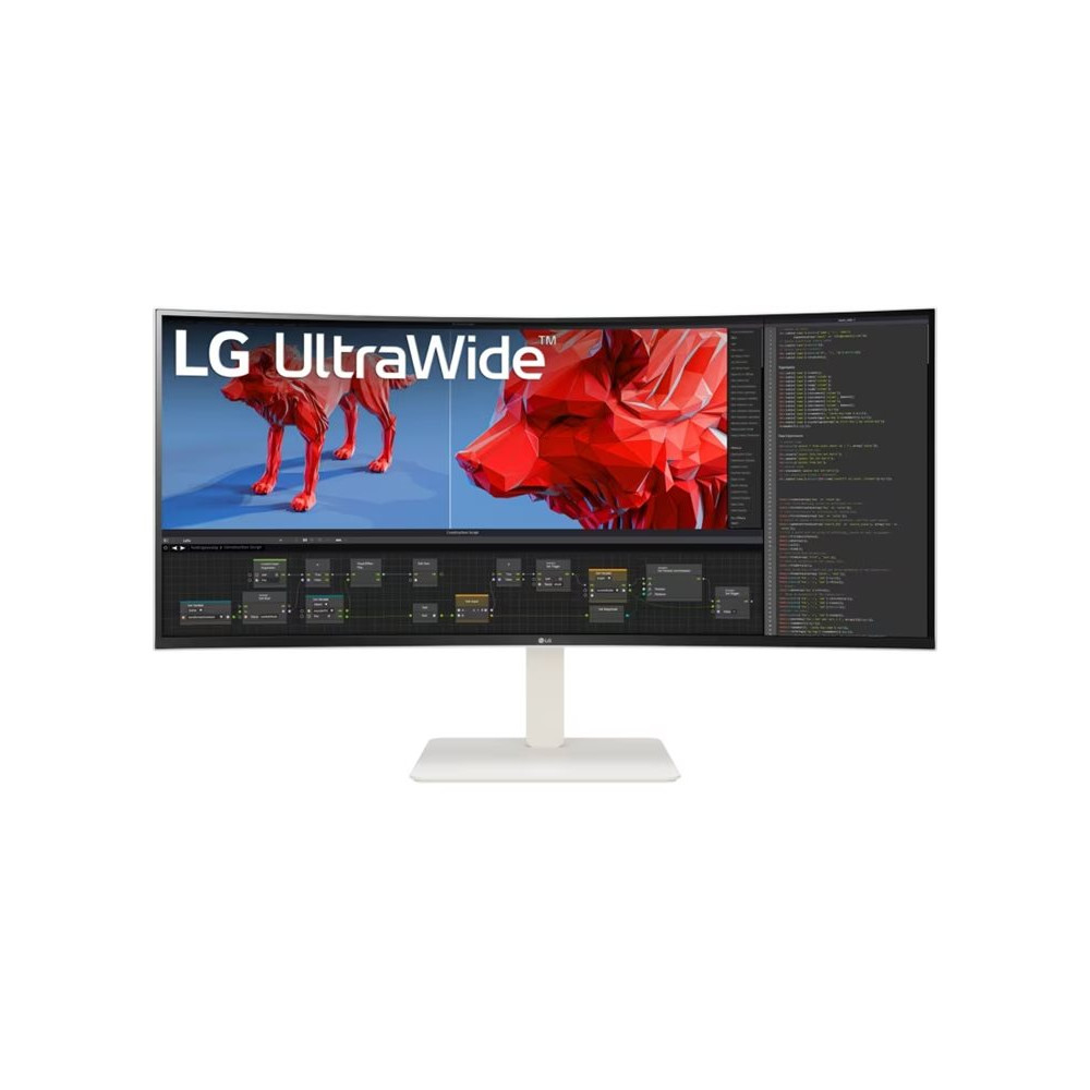 LG | 38WR85QC-W | 38 " | IPS | 21:9 | 144 Hz | 1 ms | 3840 x 1600 pixels | 450 cd/m | HDMI ports quantity 2