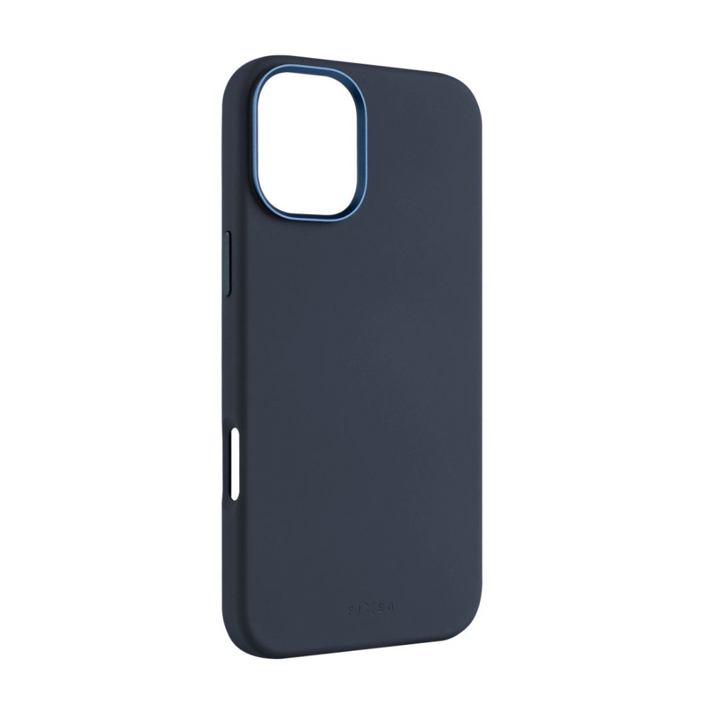 Fixed MagFlow | Back cover | Apple | iPhone 16 Plus | Liquid silicon | Blue