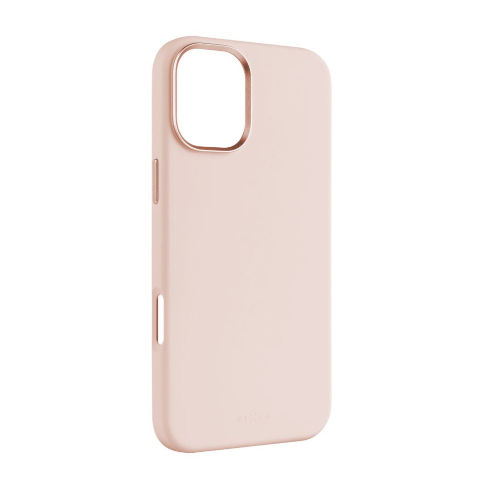 Fixed MagFlow | Back cover | Apple | iPhone 16 Plus | Liquid silicon | Pink