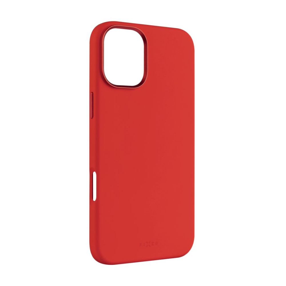 Fixed MagFlow | Back cover | Apple | iPhone 16 Plus | Liquid silicon | Red