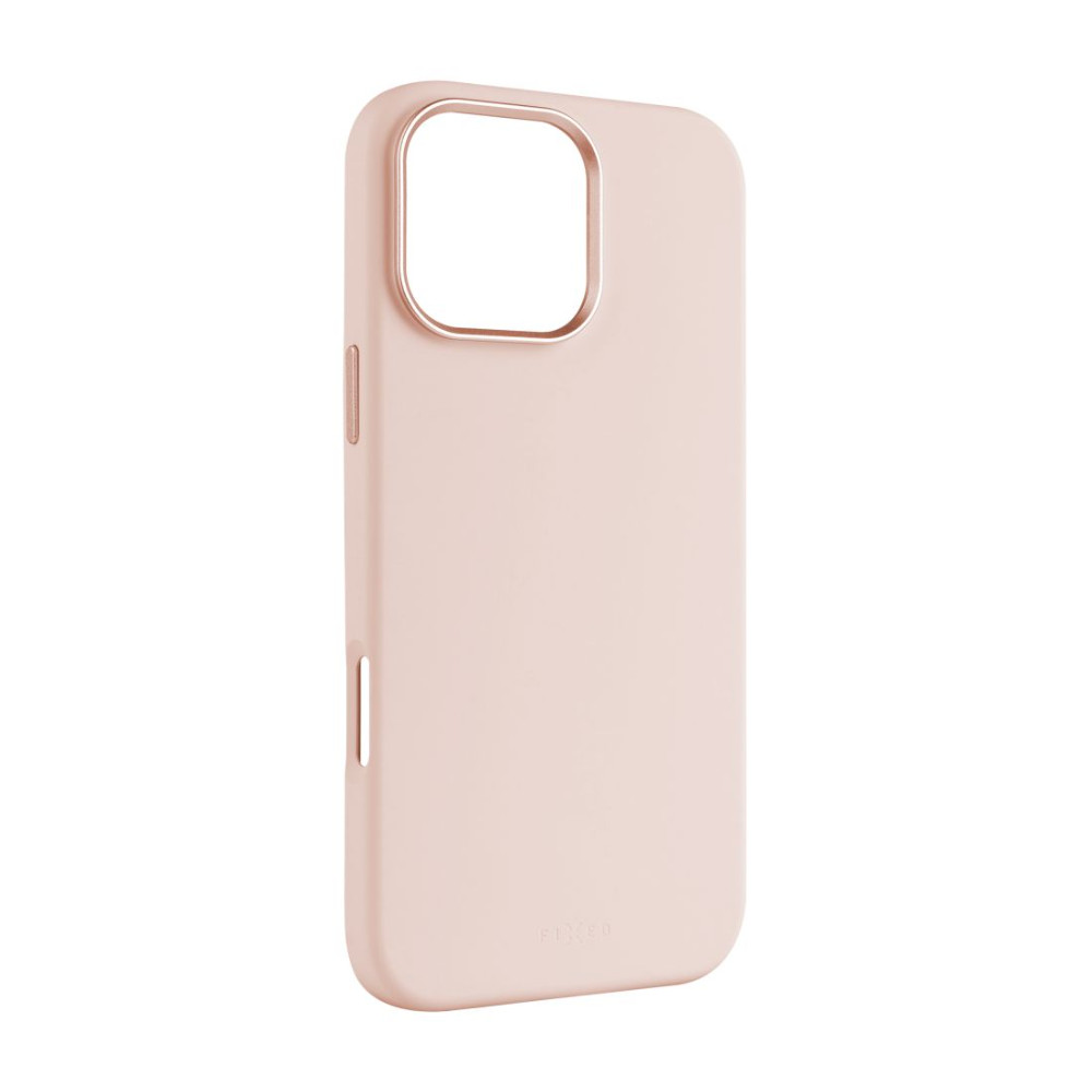 Fixed MagFlow | Back cover | Apple | iPhone 16 Pro Max | Liquid silicon | Pink