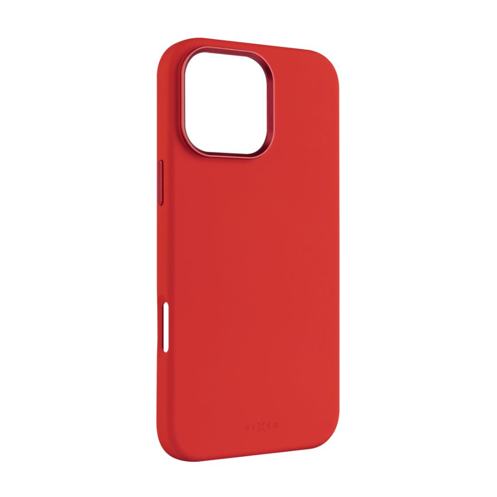 Fixed MagFlow | Back cover | Apple | iPhone 16 Pro Max | Liquid silicon | Red