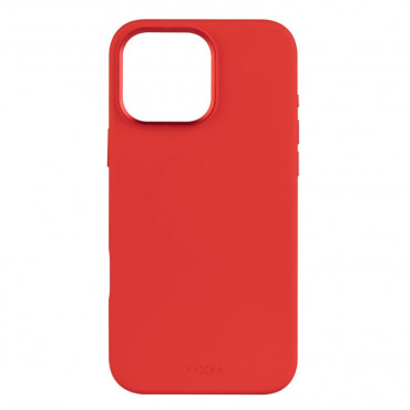 Fixed MagFlow | Back cover | Apple | iPhone 16 Pro Max | Liquid silicon | Red