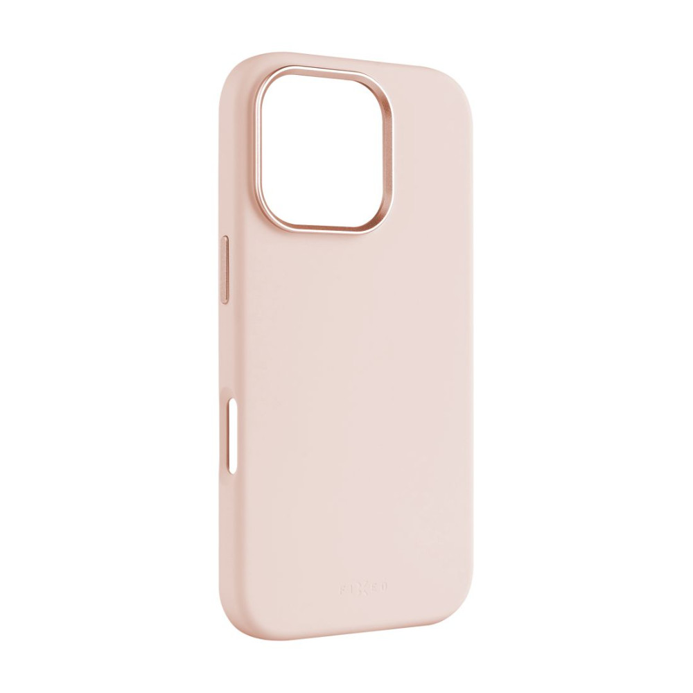 Fixed MagFlow | Back cover | Apple | iPhone 16 Pro | Liquid silicon | Pink