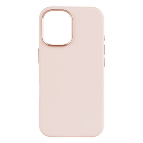 Fixed MagFlow | Back cover | Apple | iPhone 16 | Liquid silicon | Pink