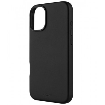 Fixed MagLeather | Back cover | Apple | iPhone 16 Plus | Leather | Black