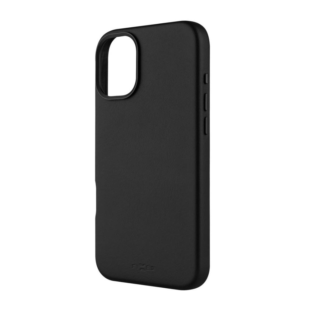 Fixed MagLeather | Back cover | Apple | iPhone 16 Plus | Leather | Black