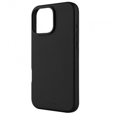 Fixed MagLeather | Back cover | Apple | iPhone 16 Pro Max | Leather | Black