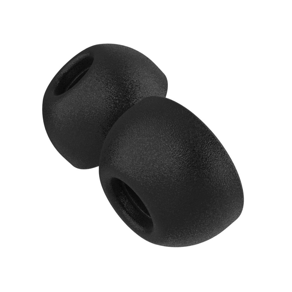 Fixed Plugs Pro, 2 sets, size L | Plugs | Apple | Airpods Pro/Pro 2 | Foam | Black