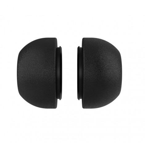 Fixed Plugs Pro, 2 sets, size L | Plugs | Apple | Airpods Pro/Pro 2 | Foam | Black