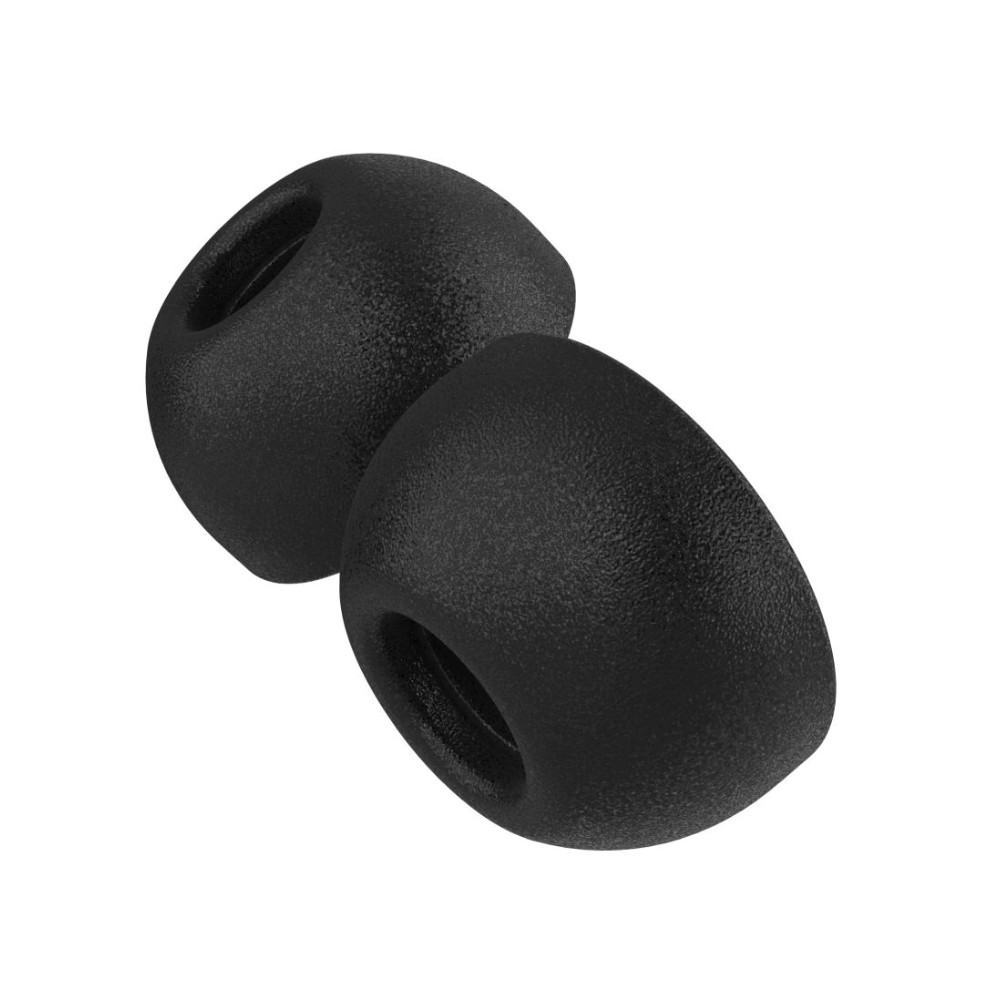 Fixed Plugs Pro, 2 sets, size S | Plugs | Apple | Airpods Pro/Pro 2 | Foam | Black