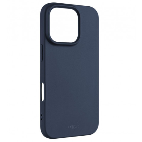 Fixed Story | Back cover | Apple | iPhone 16 Pro | Rubberized | Blue