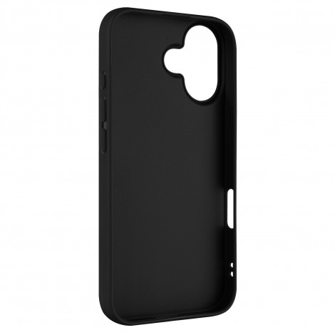 Fixed | Story | Back Cover | Apple | iPhone 16 | Rubber | Black