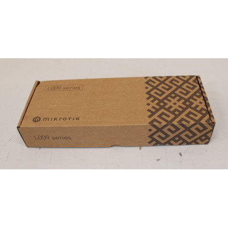 SALE OUT. MikroTik Router L009UiGS-RM, DAMAGED PACKAGING, UNPACKED, USED | Router | L009UiGS-RM | No Wi-Fi | 10/100/1000 Mbit/s 