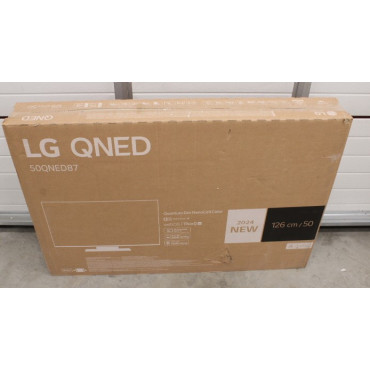 LG | QNED TV | 50QNED87T3B | 50 | Smart TV | webOS 24 | 4K UHD | Black | DAMAGED PACKAGING