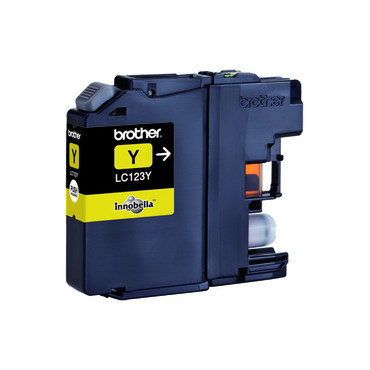 Brother LC123Y | Ink Cartridge | Yellow