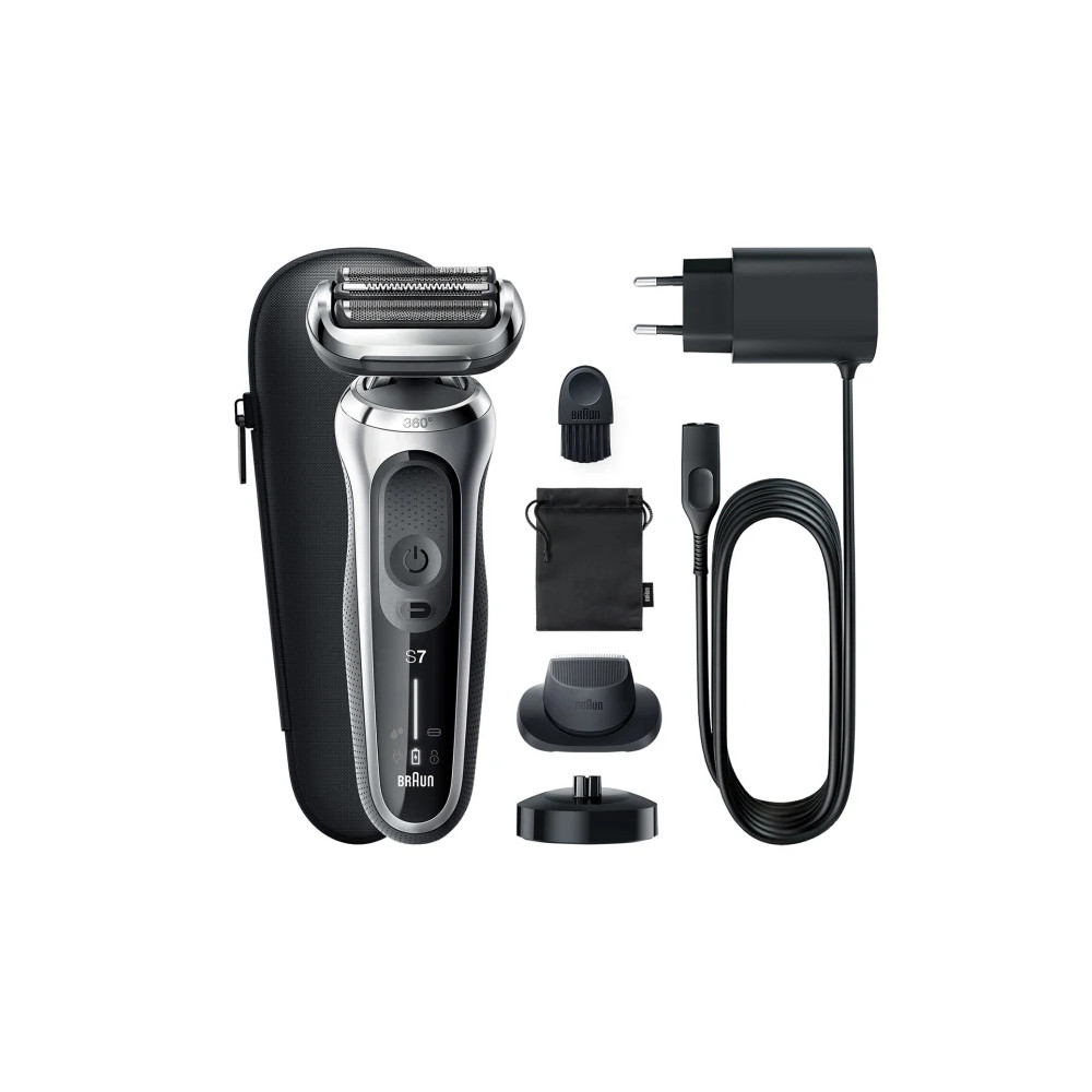 Braun | Shaver | 71-S4200cs | Operating time (max) 50 min | Wet & Dry | Silver/Black