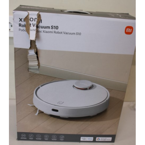 SALE OUT. Xiaomi Robot Vacuum S10 EU Xiaomi Wet&Dry Operating time (max) 130 min Lithium Ion 3200 mAh Dust capacity 0.30 L White