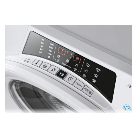 Candy Washing Machine | RO 16106DWME/1-S | Energy efficiency class A | Front loading | Washing capacity 10 kg | 1600 RPM | Depth