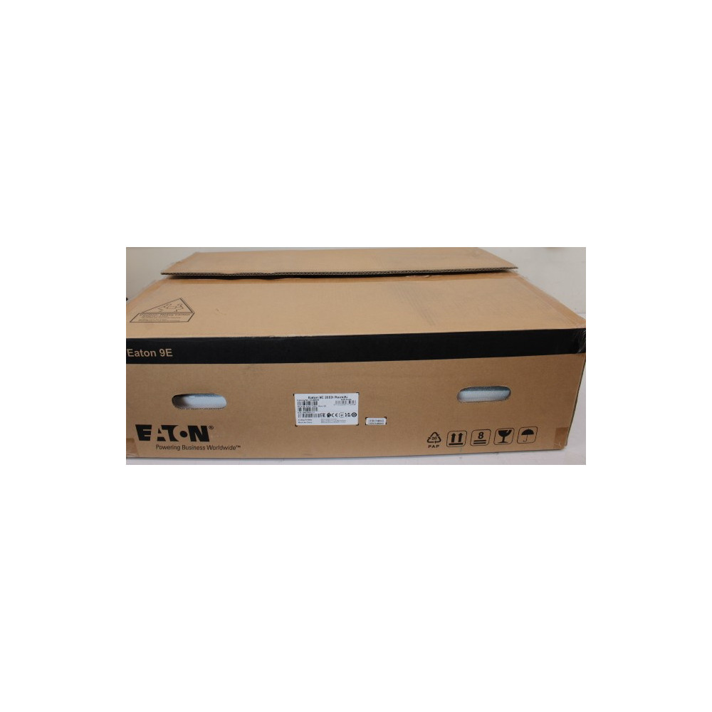 SALE OUT. Eaton 9E2000IR 9E UPS, 2000 VA, 1800 W, Input: C14, Outputs: (6) C13, Rack, 2U | Eaton | 9E UPS | 9E2000IR | 2000 VA |