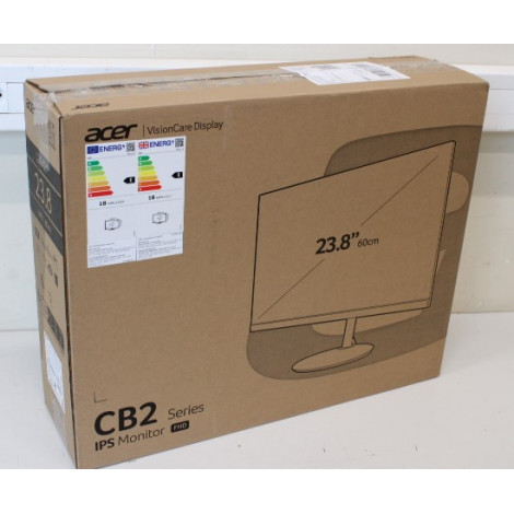 SALE OUT. Acer CB2 Series ZeroFrame CB242YEBMIPRX 23.8", LCD IPS,1920x1080/16:9/1ms/250/1m:1/1xHDMI/1xVGA/1xDP/Audio In/Out/Blac