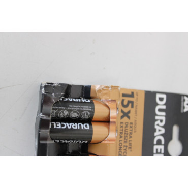 SALE OUT. DURACELL Basic MN1500 AA (LR06), 4-pack | Duracell | AA/LR6 | Alkaline Basic MN1500 | 4 pc(s) | DAMAGED PACKAGING