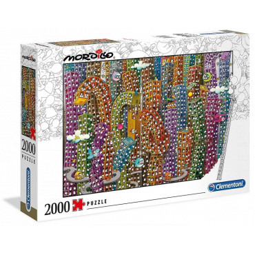 Clementoni Puzzle 2000 pieces Mordillo The Jungle | CLEMENTONI