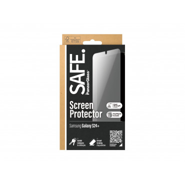 SAFE by PanzerGlass Screen Protector Samsung Galaxy S24 Plus | Ultra-Wide Fit w EasyAligner | PanzerGlass