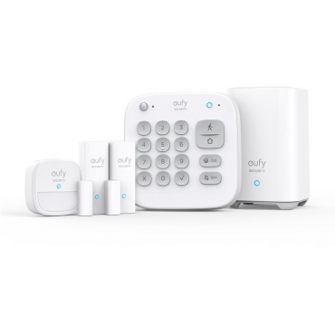 Anker Eufy Security Alarm 5 piece kits, White | Anker Eufy