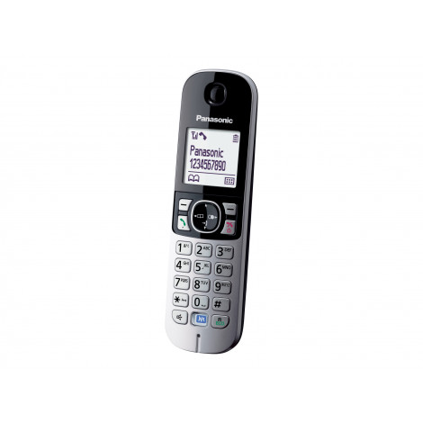 Panasonic KX-TG6811 DECT telephone Caller ID Juodas | Panasonic