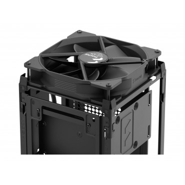 Fractal Design Computer Case | Mood | Light Gray | mITX | Power supply included No