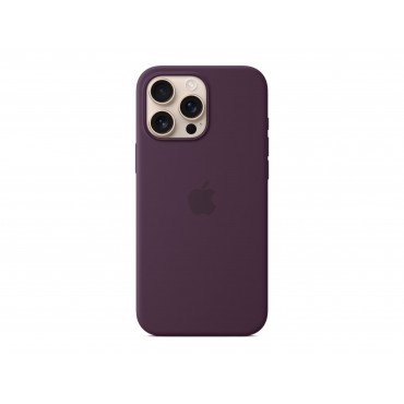 Apple iPhone 16 Pro Max Silicone Case with MagSafe - Plum