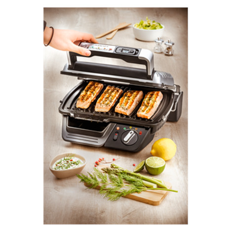 TEFAL | SuperGrill Timer Multipurpose grill | GC451B12 | Contact | 2000 W | Stainless steel