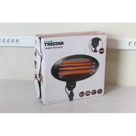 SALE OUT. OUT. Tristar KA-5287 Patio Heater, Black Tristar Heater KA-5287 Patio heater 2000 W Number of power levels 3 Suitable 