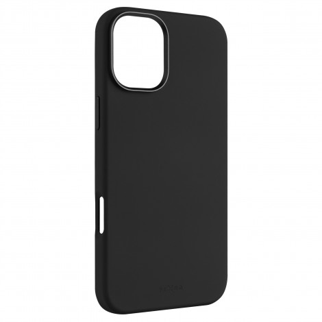 Fixed | MagFlow | Back Cover | Apple | iPhone 16 Plus | Silicone | Black