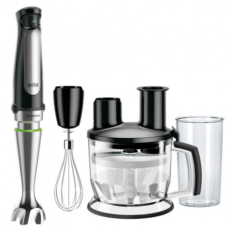 Braun | MQ7075 | 1000 W | Hand Blender | Hand Blender | Number of speeds 1 | Turbo mode | Chopper | Black