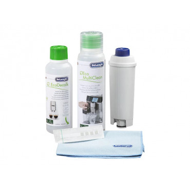 Delonghi | DLSC306 Maintenance Care Kit for Bean to Cup & Espresso Coffee Machines, includes five cleaning accessories